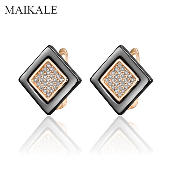 maikale classic square ceramic earrings gold silver color zirconia small stud earrings for women jewelry girls romantic gifts, Golden;silver
maikale classic square ceramic earrings gold silver color zirconia small stud earrings for women jewelry girls romantic gifts, Golden;silver