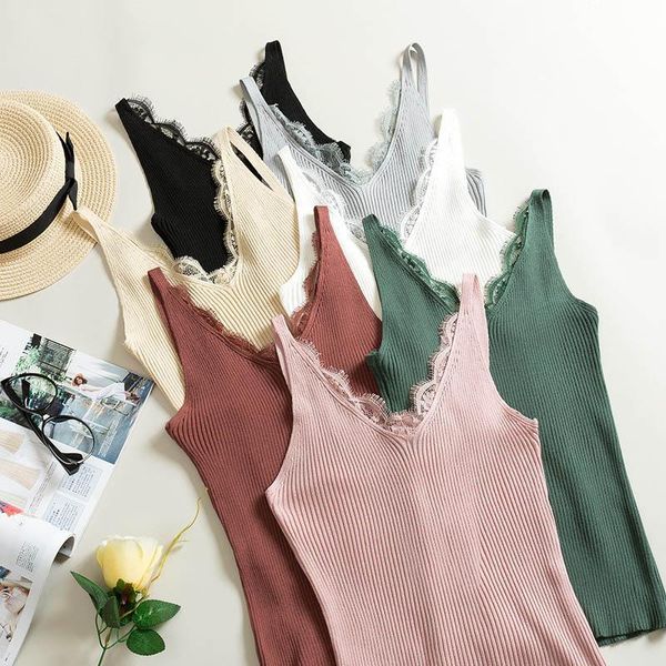 новый летний женский фитнес tank top solid color рукавов sexy v-образным вырезом кружева camis жилет тонкий топы мода женщина одежда, White
новый летний женский фитнес tank top solid color рукавов sexy v-образным вырезом кружева camis жилет тонкий топы мода женщина одежда, White