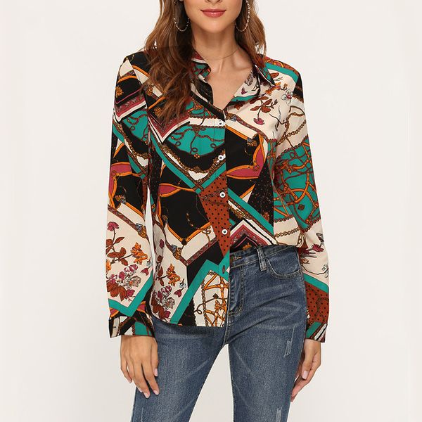 floral print shirt blouse women fashion long sleeve chiffon blouse casual female blouses ladies shirts haut femme, White
floral print shirt blouse women fashion long sleeve chiffon blouse casual female blouses ladies shirts haut femme, White