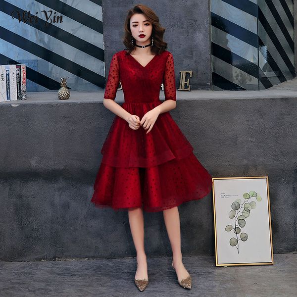 wei yin 2019 cocktail dresses new lace half sleeve elegant lace short homecoming dress chic formal dress short prom gown wy1659, White;black
wei yin 2019 cocktail dresses new lace half sleeve elegant lace short homecoming dress chic formal dress short prom gown wy1659, White;black