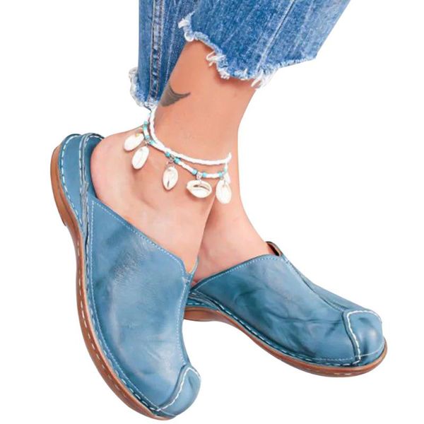 women fashionable casual flat shoes non-slip slip on sandals slippers comfortable breathable loafers round toe mules daily new, Black
women fashionable casual flat shoes non-slip slip on sandals slippers comfortable breathable loafers round toe mules daily new, Black
