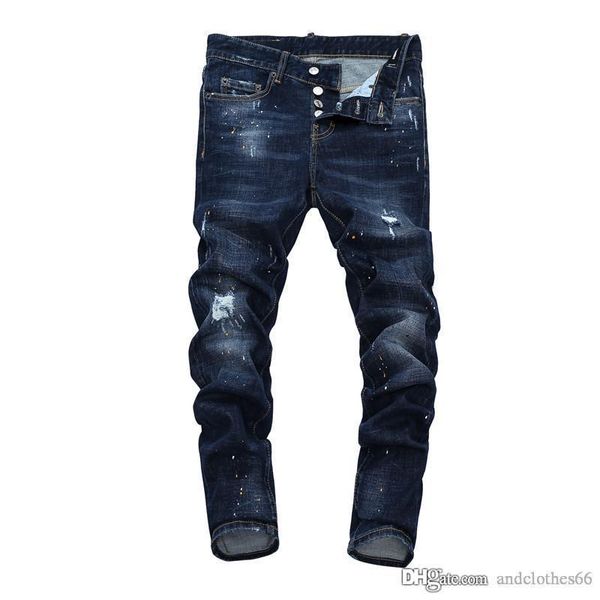 2020 new french style fashion men's jeans blue color skinny fit spliced ripped jean high motorcycle luxury jeans mens pant
2020 new french style fashion men's jeans blue color skinny fit spliced ripped jean high motorcycle luxury jeans mens pant