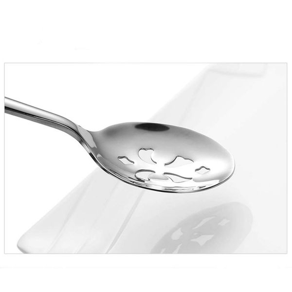 household serving spoon slotted skimmer conlander stainless steel durable quality extra fine buffet party dinner accessories
household serving spoon slotted skimmer conlander stainless steel durable quality extra fine buffet party dinner accessories