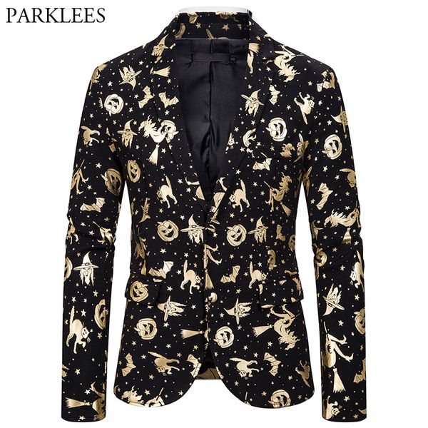 pumpkin bronzing blazer jacket men 2019 brand new slim fit mens halloween cosplay blazers party stage nightclub costume male, White;black
pumpkin bronzing blazer jacket men 2019 brand new slim fit mens halloween cosplay blazers party stage nightclub costume male, White;black