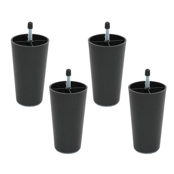 4x furniture legs squared tapered finish, sofa legs with mid-century modern style
4x furniture legs squared tapered finish, sofa legs with mid-century modern style