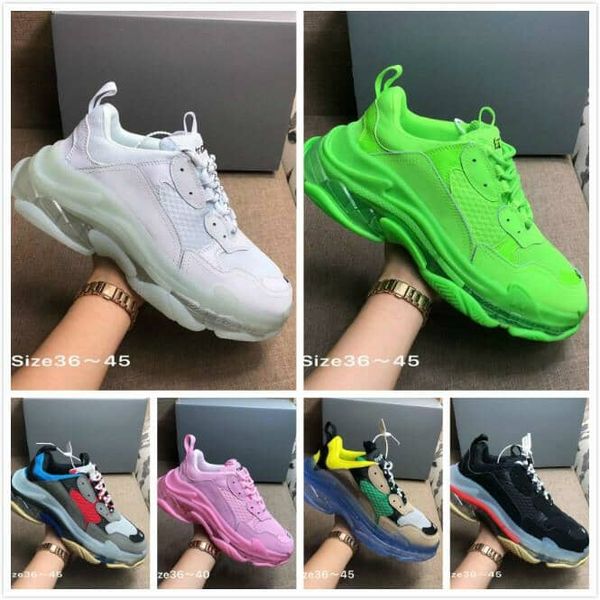 designer triple-s casual shoes men women triple-s sneakers women leather casual shoes luxury increasing lace-up flat shoes with clear sole, Black
designer triple-s casual shoes men women triple-s sneakers women leather casual shoes luxury increasing lace-up flat shoes with clear sole, Black