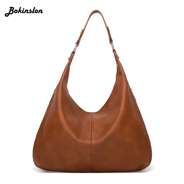 bokinslon fashion ladies shoulder bag soft large capacity pu leather casual wild female shoulder bag handbag
bokinslon fashion ladies shoulder bag soft large capacity pu leather casual wild female shoulder bag handbag
