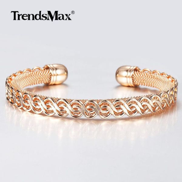 2020new 8mm 585 rose gold bracelet double twisted link chain opening cuff bangle for women wristband wedding jewelry cb52, Black
2020new 8mm 585 rose gold bracelet double twisted link chain opening cuff bangle for women wristband wedding jewelry cb52, Black