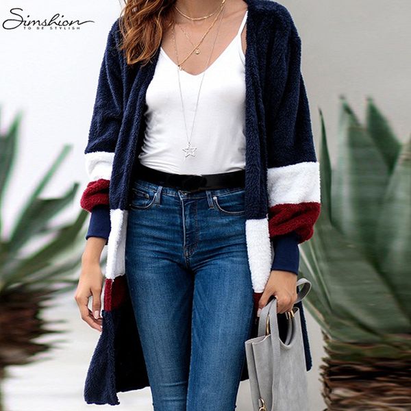 2018 new winter chaquetas mujer coat women patchwork faux fur jacket cardigan coat long sleeve outwear casual loose overcoat 5xl, Black;brown
2018 new winter chaquetas mujer coat women patchwork faux fur jacket cardigan coat long sleeve outwear casual loose overcoat 5xl, Black;brown