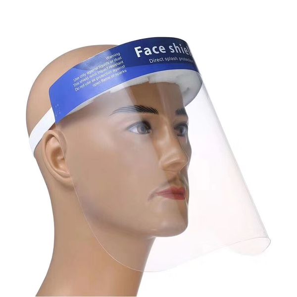 Reusable Faceshield Protection Full Cover Face Shield Plastic Anti Working Clear PET Public Protective Mask with Sponge B
Reusable Faceshield Protection Full Cover Face Shield Plastic Anti Working Clear PET Public Protective Mask with Sponge B