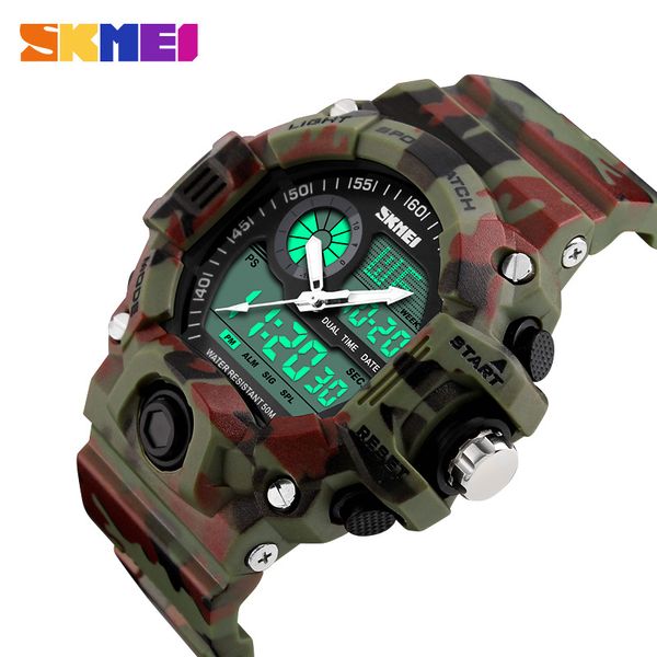 new skmei brand men sports watches digital quartz led military watch multifunctional wristwatches relogio masculino, Slivery;brown
new skmei brand men sports watches digital quartz led military watch multifunctional wristwatches relogio masculino, Slivery;brown