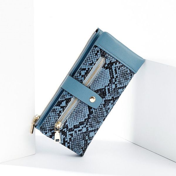 vento marea fashion women wallets purses long card holder blue zipper phone money bag animal prints snake pu leather purse, Red;black
vento marea fashion women wallets purses long card holder blue zipper phone money bag animal prints snake pu leather purse, Red;black