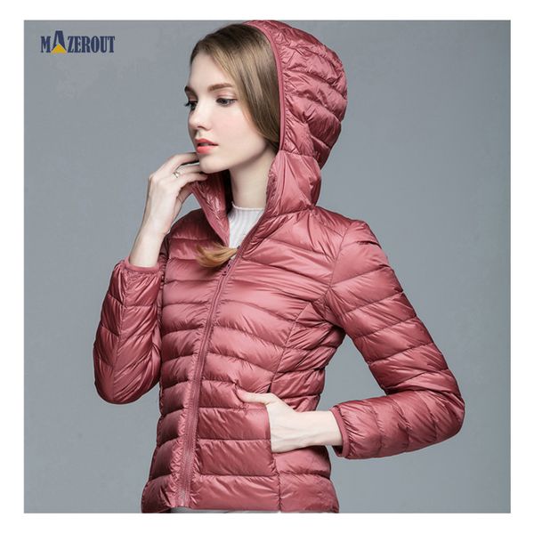 mazerout 2020 new women autumn winter warm coat lady ultralight 90% white duck down jacket female waterproof parka oversize slim, Black
mazerout 2020 new women autumn winter warm coat lady ultralight 90% white duck down jacket female waterproof parka oversize slim, Black