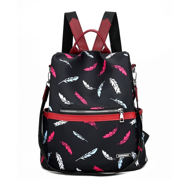 new arrive women lady girls feather printing backpack travel anti-theft shoulder bag phone pouch messenger
new arrive women lady girls feather printing backpack travel anti-theft shoulder bag phone pouch messenger
