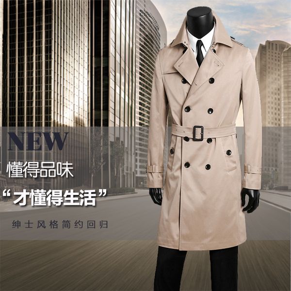 men's clothing trench hombre long winter coats men plus size spring and autumn design commercial double breasted beige 9xl, Tan;black
men's clothing trench hombre long winter coats men plus size spring and autumn design commercial double breasted beige 9xl, Tan;black