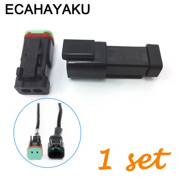 ecahayaku black 1 sets kit 2 pin waterproof electrical wire connector plug deutsch connectors 22-16awg dt06-2s dt04-2p off road
ecahayaku black 1 sets kit 2 pin waterproof electrical wire connector plug deutsch connectors 22-16awg dt06-2s dt04-2p off road