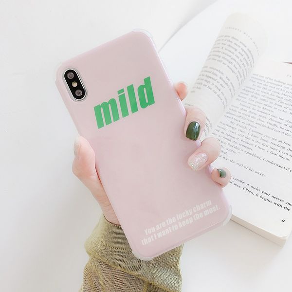 for iphone xs max xr phone case pink english letter mild 6 7 8 x plus imd design tpu soft cell phone cases
for iphone xs max xr phone case pink english letter mild 6 7 8 x plus imd design tpu soft cell phone cases