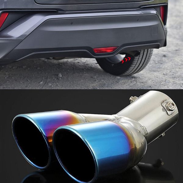car styling 1pcs stainless steel rear tail exhaust tip end pipe for toyota c-hr chr 2016 2017 2018
car styling 1pcs stainless steel rear tail exhaust tip end pipe for toyota c-hr chr 2016 2017 2018