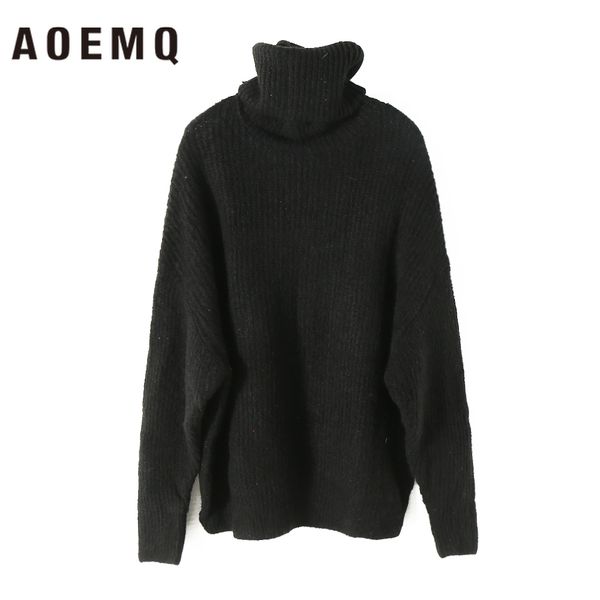 aoemq christmas sweater acrylic wool black solid women turtleneck pullovers long sweater warm winter clothing for women, White;black
aoemq christmas sweater acrylic wool black solid women turtleneck pullovers long sweater warm winter clothing for women, White;black