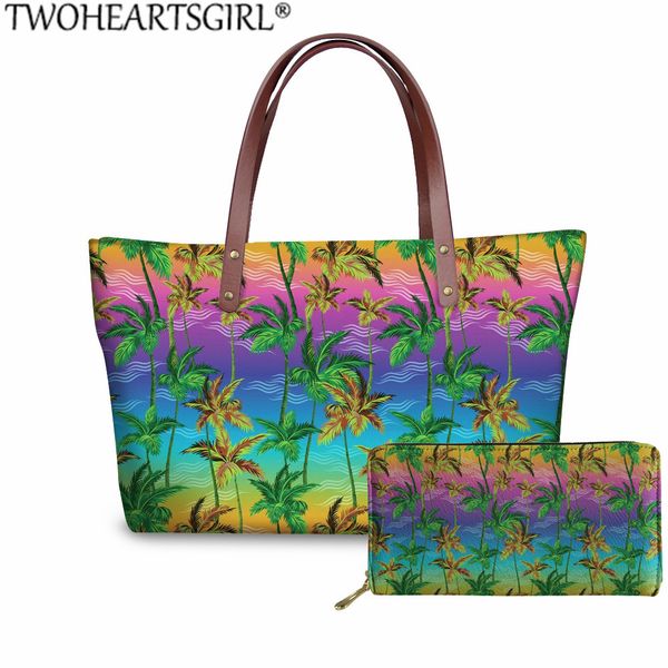 twoheartsgirl palm tree printing women handbags&wallets 2pcs/sets shoulder bags neoprene ladies tote beach bag for women's
twoheartsgirl palm tree printing women handbags&wallets 2pcs/sets shoulder bags neoprene ladies tote beach bag for women's