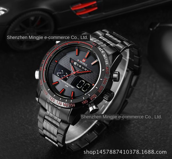 scktk lingxiang naviforce 9024 men's sports leisure multifunctional waterproof lingxiang naviforce 9024 men's watch sports leisure, Blue
scktk lingxiang naviforce 9024 men's sports leisure multifunctional waterproof lingxiang naviforce 9024 men's watch sports leisure, Blue