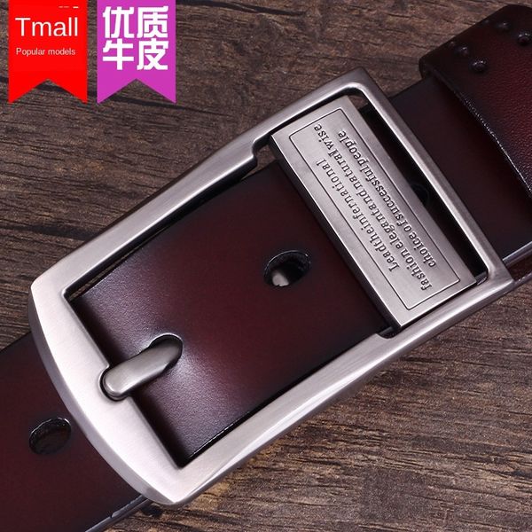 men's jeans leather pin buckle men's antique belt leisure pure cowhide jeans belt, Black;brown
men's jeans leather pin buckle men's antique belt leisure pure cowhide jeans belt, Black;brown