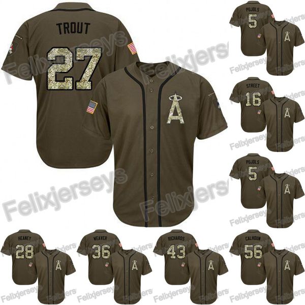 Los Angeles 27 Trout Albert Pujols 36 Jered Weaver 56 Kole Calhoun Angels 28 Andrew Heaney Huston Street Custom Baseball Jersey
Los Angeles 27 Trout Albert Pujols 36 Jered Weaver 56 Kole Calhoun Angels 28 Andrew Heaney Huston Street Custom Baseball Jersey