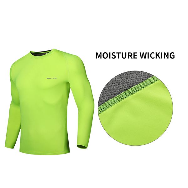 outto men's cycling base layers long sleeves compression tights bicycle running jersey sports underwear fitness gym clothing, Black
outto men's cycling base layers long sleeves compression tights bicycle running jersey sports underwear fitness gym clothing, Black