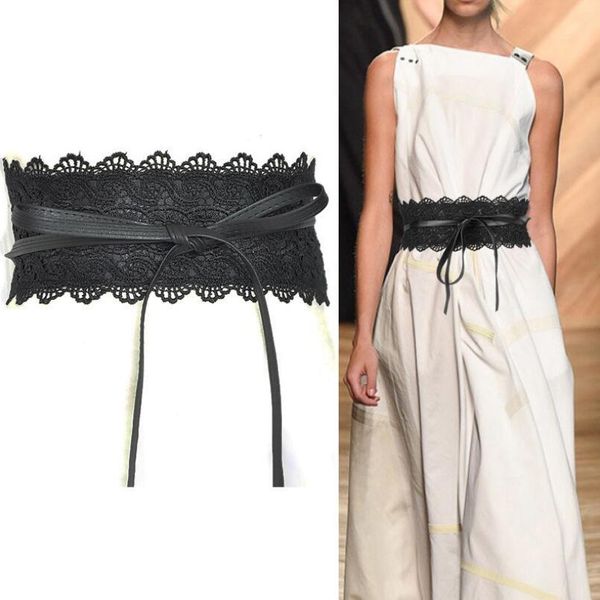 women wedding dress wide corset lace belt female self tie waistband belts fashion colorful lace waist band bow decoration 17 colors, Black;brown
women wedding dress wide corset lace belt female self tie waistband belts fashion colorful lace waist band bow decoration 17 colors, Black;brown