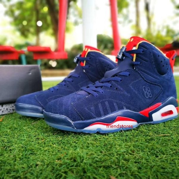 2019 new 6 6s db doernbecher midnight navy blue suede basketball shoes for men sports trainers sneakers with size 7-13
2019 new 6 6s db doernbecher midnight navy blue suede basketball shoes for men sports trainers sneakers with size 7-13