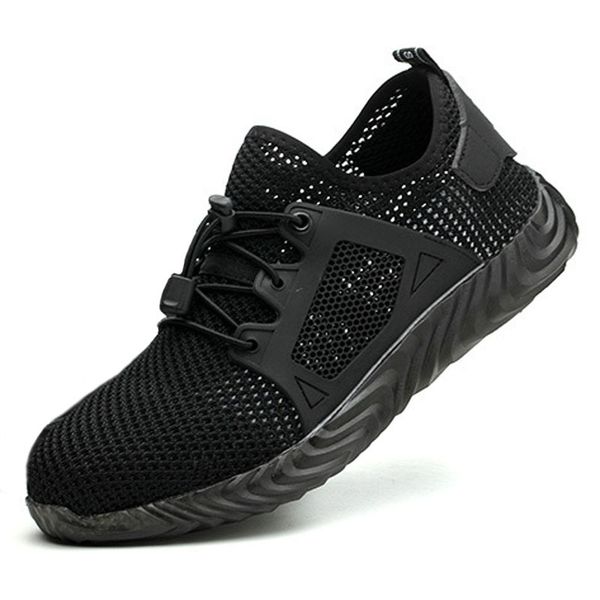 safety work boots men male protective steel shoes cap boots anti-smashing construction safety work sneakers zapatos de hombre, Black
safety work boots men male protective steel shoes cap boots anti-smashing construction safety work sneakers zapatos de hombre, Black