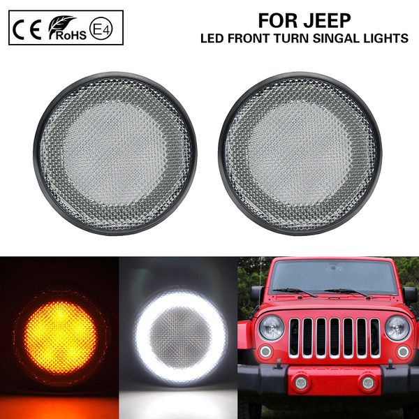 clear 2-in-1 functions led side marker lamps turn signal lights(amber)led position light(white)for wrangler jk 2007-2017
clear 2-in-1 functions led side marker lamps turn signal lights(amber)led position light(white)for wrangler jk 2007-2017