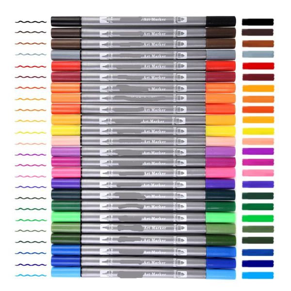 school kids color pens art marker watercolor pens brush set for drawing color markers student gift
school kids color pens art marker watercolor pens brush set for drawing color markers student gift