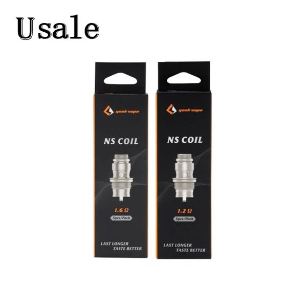 Geekvape NS Coil 1.2ohm 1.6ohm 0.7ohm Mesh Катушки для Frenzy Kit Flint Kit 100% оригинал
Geekvape NS Coil 1.2ohm 1.6ohm 0.7ohm Mesh Катушки для Frenzy Kit Flint Kit 100% оригинал