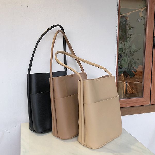 casual women shoulder bags pu leather bucket bags for female handbag large capacity ladies shopping bag big totes bolsa feminina
casual women shoulder bags pu leather bucket bags for female handbag large capacity ladies shopping bag big totes bolsa feminina
