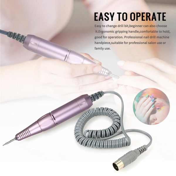 professional electric nail art drill pen handle file polish grind machine handpiece manicure pedicure tool nail art accessories
professional electric nail art drill pen handle file polish grind machine handpiece manicure pedicure tool nail art accessories