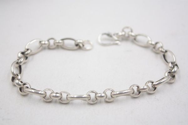 real silver s925 bracelet women's men unique oval circle 6mm chain link 7.48''l, Golden;silver
real silver s925 bracelet women's men unique oval circle 6mm chain link 7.48''l, Golden;silver