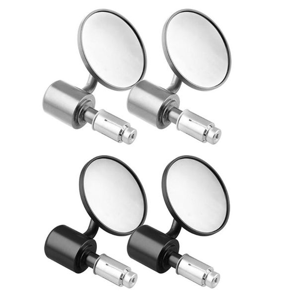 2pcs motorcycle scooter rearview mirrors glass and aluminium alloy 22mm handlebar bar end rear view mirrors clear smooth
2pcs motorcycle scooter rearview mirrors glass and aluminium alloy 22mm handlebar bar end rear view mirrors clear smooth
