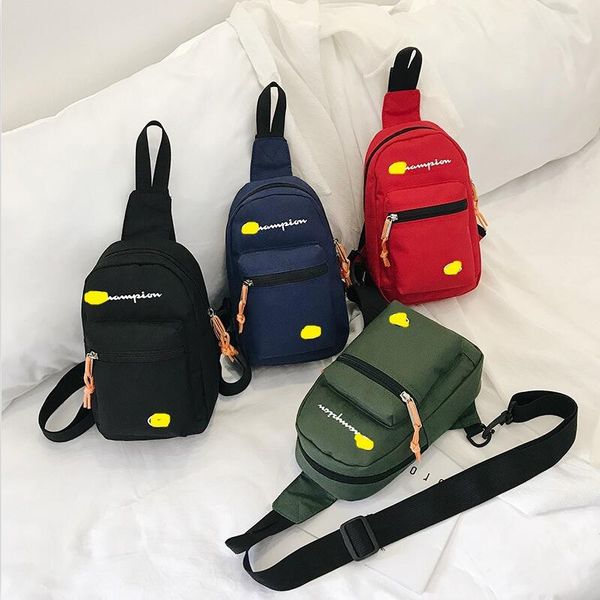 Champion письмо сумка оксфорд ткань груди сумка рюкзак двойная молния Fany Pack дизайнер
Champion письмо сумка оксфорд ткань груди сумка рюкзак двойная молния Fany Pack дизайнер