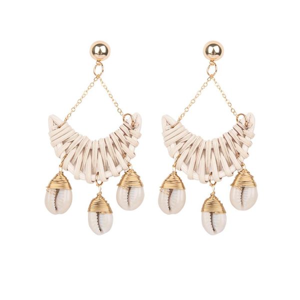 lureme lightweight rattan earrings teardrop or hoop or moon shell dangle earrings for women, Silver
lureme lightweight rattan earrings teardrop or hoop or moon shell dangle earrings for women, Silver