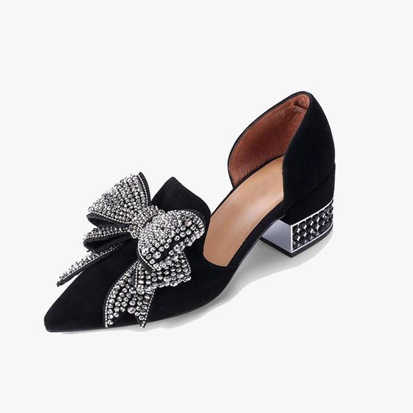 summer women pump new 2020 elegant fashion women high heels bling crystal bow tie pointed toe pumps shoes lady shiny heel ta-688, Black
summer women pump new 2020 elegant fashion women high heels bling crystal bow tie pointed toe pumps shoes lady shiny heel ta-688, Black
