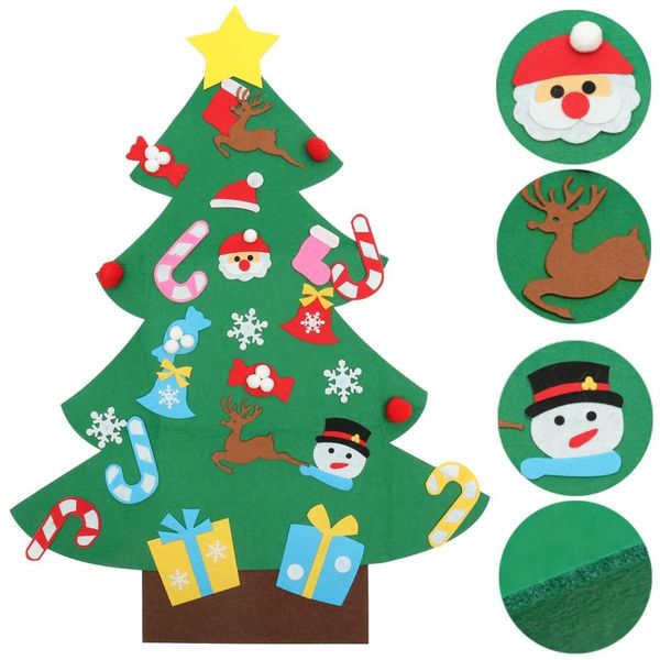 diy felt christmas tree new year gifts kids toys artificial tree wall hanging ornaments christmas decoration for home
diy felt christmas tree new year gifts kids toys artificial tree wall hanging ornaments christmas decoration for home