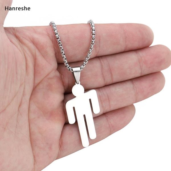 billie eilish new trend silver color pendant necklace cute little doll pendant jewelry punk style street dance necklace chain fo
billie eilish new trend silver color pendant necklace cute little doll pendant jewelry punk style street dance necklace chain fo