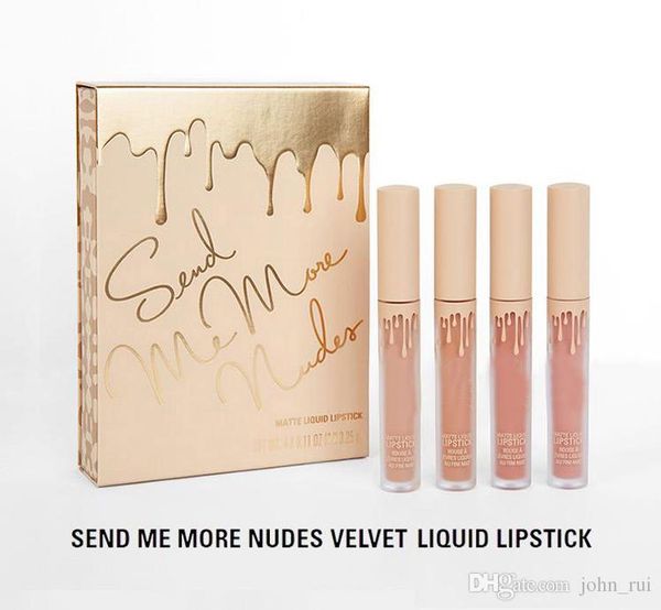 by epacket new brand cosmetics send me more nudes matte liquid lipstick vacation collection velvet & matte lip gloss kit 4pcs
by epacket new brand cosmetics send me more nudes matte liquid lipstick vacation collection velvet & matte lip gloss kit 4pcs