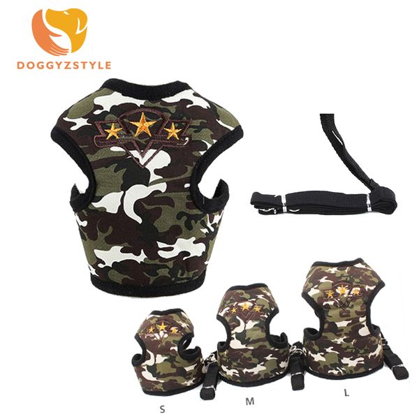 camouflage colors dog harness and leash set breathable polyester with stars pattern pet dog fighting walking collars ropes
camouflage colors dog harness and leash set breathable polyester with stars pattern pet dog fighting walking collars ropes