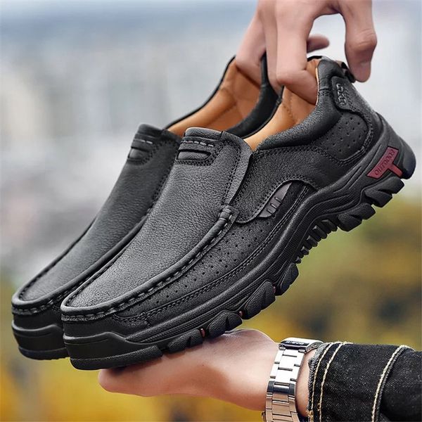 dew100% genuine leather shoes men cow leather casual shoes male outdoor men flats 2 style lace-up man footwear, Black
dew100% genuine leather shoes men cow leather casual shoes male outdoor men flats 2 style lace-up man footwear, Black
