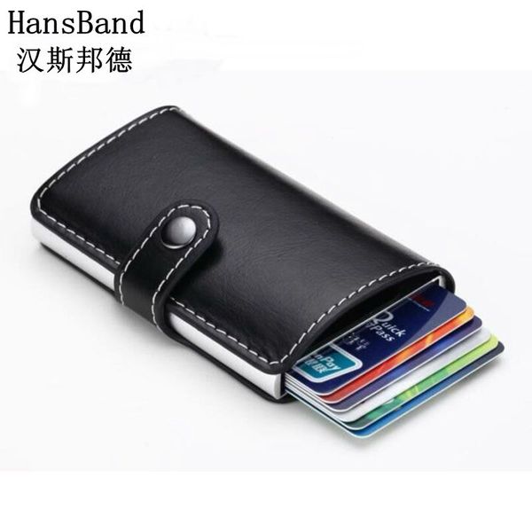 hansband 2017 antitheft men wallet pu leather mini rfid wallets automatic business card holder pop up case credit card protector, Red;black
hansband 2017 antitheft men wallet pu leather mini rfid wallets automatic business card holder pop up case credit card protector, Red;black