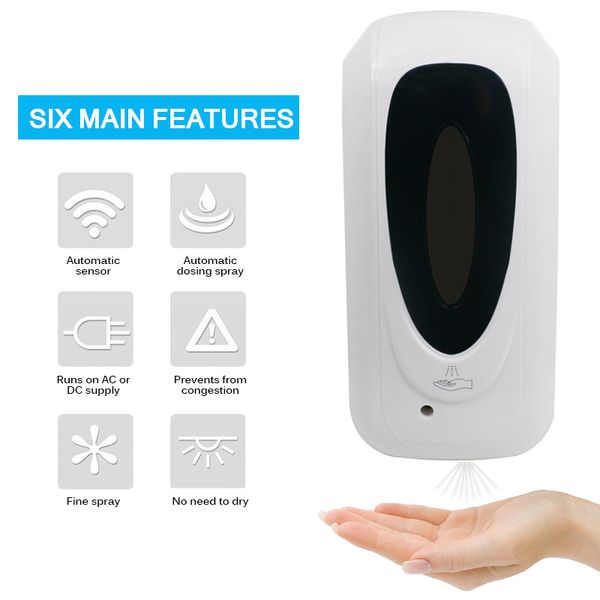 automatic disinfection machine soap dispenser wall mount school l alcohol mist spray hygiene hand cleaner sanitizer
automatic disinfection machine soap dispenser wall mount school l alcohol mist spray hygiene hand cleaner sanitizer