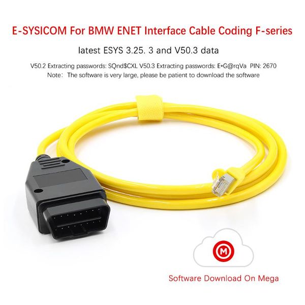 2020 new esys enet data cable for f-serie obd2 e-sys icom coding for obd scanner auto car diagnostic tool ecu programmer
2020 new esys enet data cable for f-serie obd2 e-sys icom coding for obd scanner auto car diagnostic tool ecu programmer