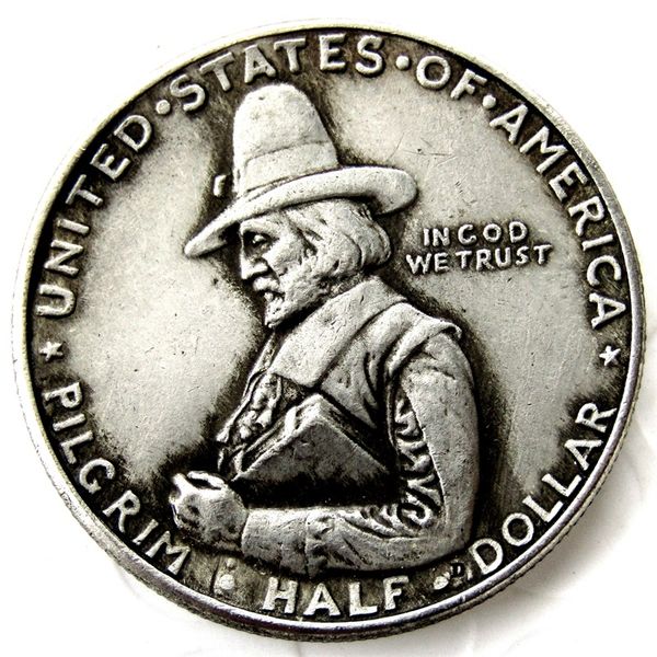 us 1920 - 1921 pilgrim commemorative half dollar craft silver plated copy coin metal dies manufacturing factory price
us 1920 - 1921 pilgrim commemorative half dollar craft silver plated copy coin metal dies manufacturing factory price
